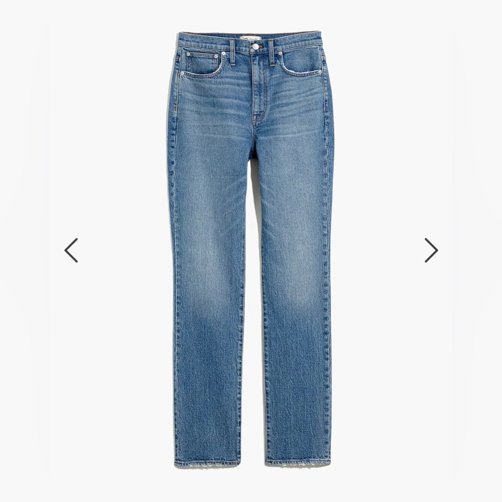 Madewell: The High-Rise Slim Boyjean in Neal Wash: TENCEL™ Denim Edition, size28